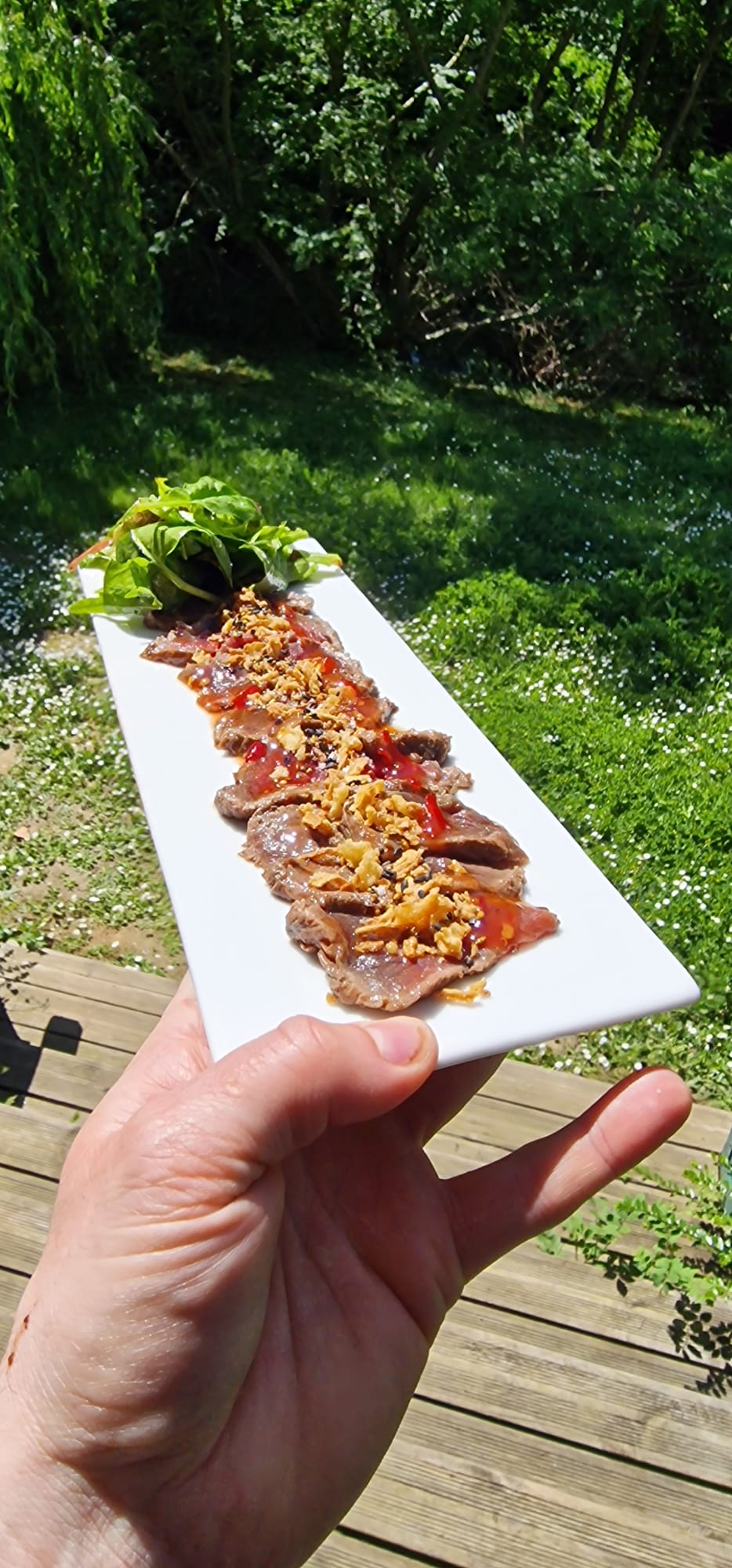 Tataki de boeuf Restaurant à Brunoy