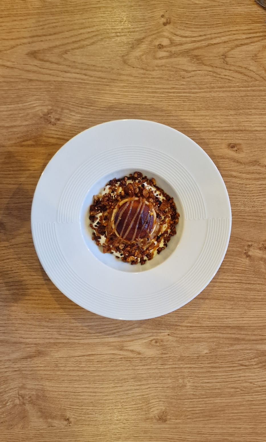 La tarte tatin façon mont blanc Restaurant à Brunoy